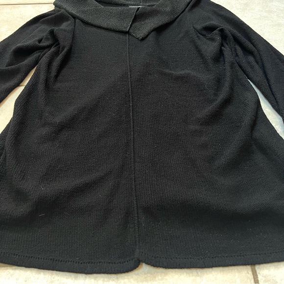 NWOT Libretto NYC Hand Loomed Black Knit Sweater - Picture 8 of 12